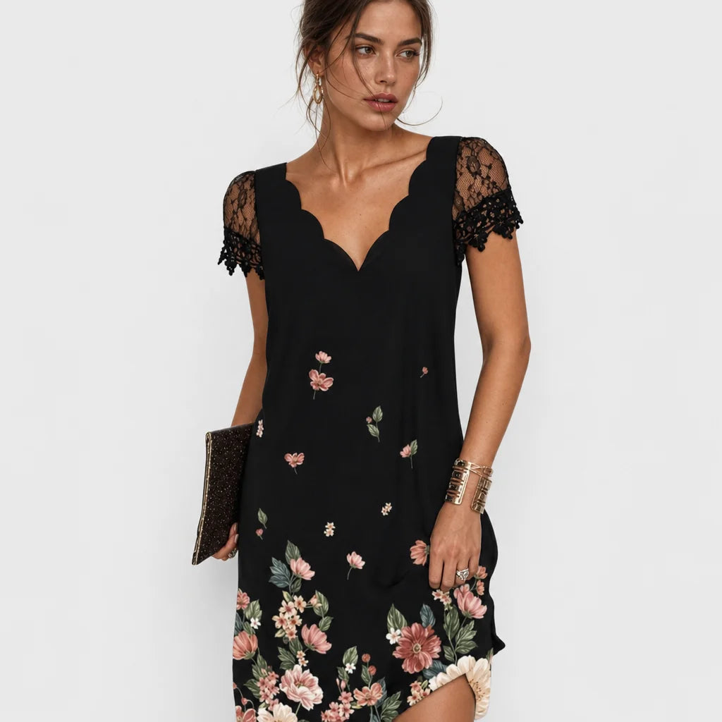 Women's Breathable Fabric Cocktail Dress | Elegant Flattering Evening Gown 6