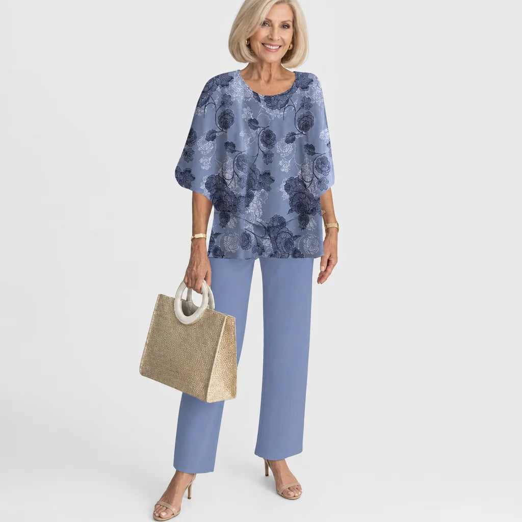 Women's Elegant Fabric Two-Piece Set | Stylish Plus Size Outfit for All Occasions 7